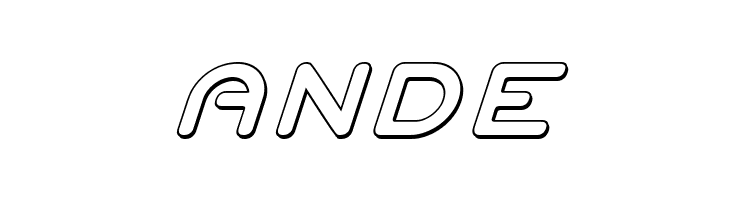 Planet N 3D Italic  Free Fonts Download