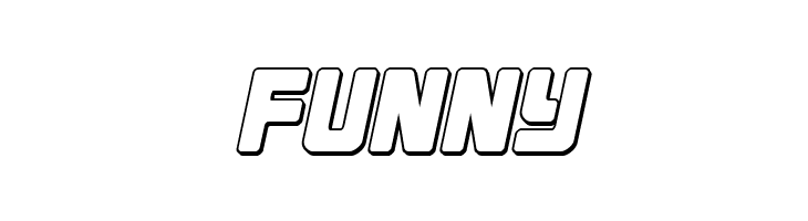 Cyborg Rooster Outline Italic  Free Fonts Download