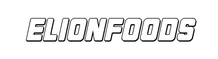Cyborg Rooster Outline Italic  Free Fonts Download