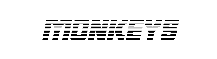 Cyborg Rooster Gradient Italic  Free Fonts Download