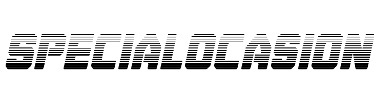 Cyborg Rooster Gradient Italic  Free Fonts Download