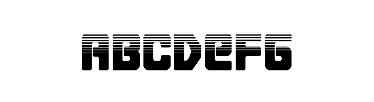 Cyborg Rooster Halftone  Free Fonts Download