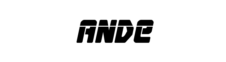 Cyborg Rooster Laser Italic  Free Fonts Download