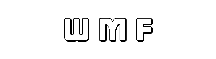 Cyborg Rooster Outline  Free Fonts Download