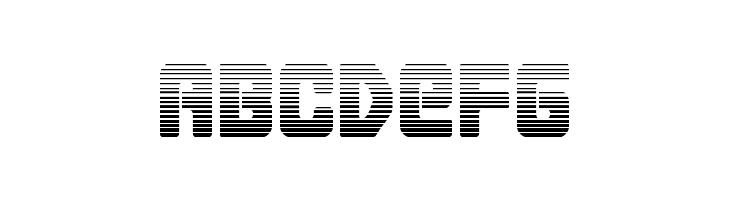 Cyborg Rooster Gradient  Free Fonts Download