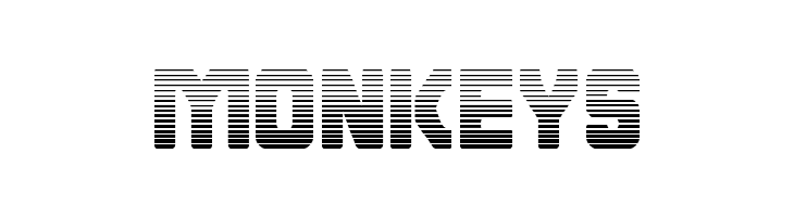 Cyborg Rooster Gradient  Free Fonts Download