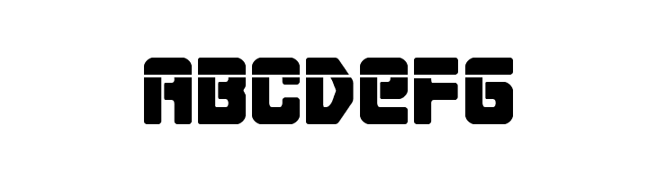Cyborg Rooster Laser  Free Fonts Download
