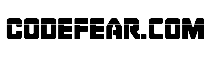 Cyborg Rooster Laser  Free Fonts Download