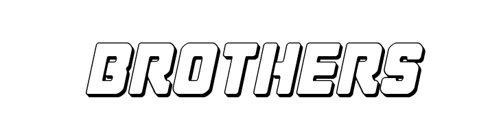 Cyborg Rooster 3D Italic  Free Fonts Download