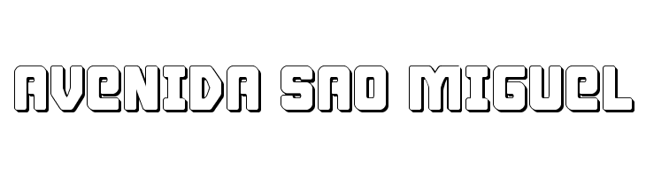 Cyborg Rooster 3D  Free Fonts Download