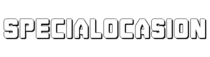 Cyborg Rooster 3D  Free Fonts Download