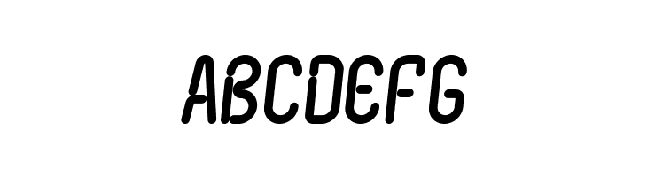 Nexus FPS Italic  Free Fonts Download