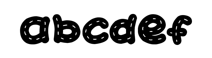 Kawaii Stitch  Free Fonts Download