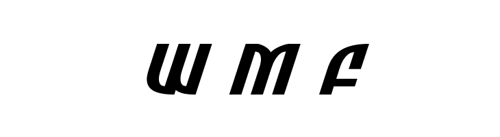 Zone Rider Xtra-Expanded Italic  Free Fonts Download