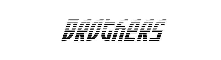 Zone Rider Gradient Italic  Free Fonts Download