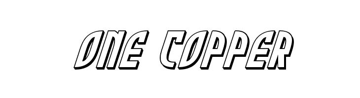 Zone Rider 3D Italic  Free Fonts Download