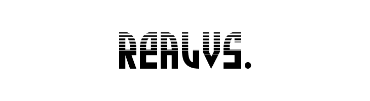 Zone Rider Halftone  Free Fonts Download