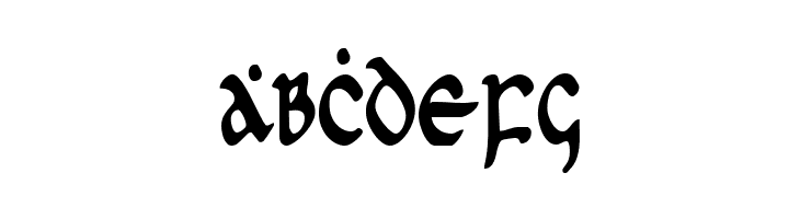 First Order Condensed  Free Fonts Download