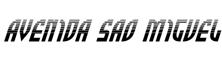 Zone Rider Halftone Italic  Free Fonts Download