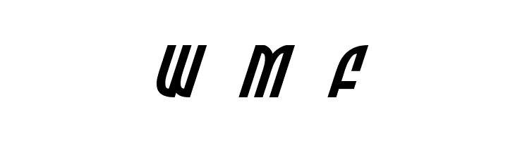 Zone Rider Title Italic  Free Fonts Download