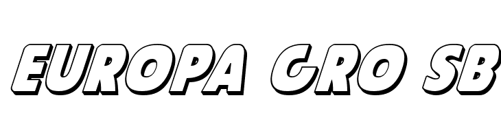 Governor 3D Italic  Free Fonts Download