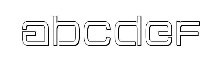 Colony Marines Outline  Free Fonts Download