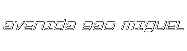 Colony Marines 3D Italic  Free Fonts Download