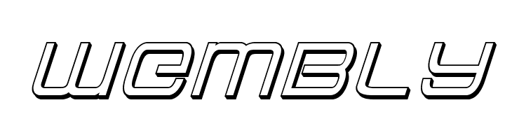 Colony Marines 3D Italic  Free Fonts Download