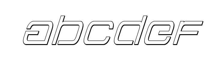 Colony Marines Outline Italic  Free Fonts Download