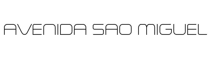 a "space Light  Free Fonts Download