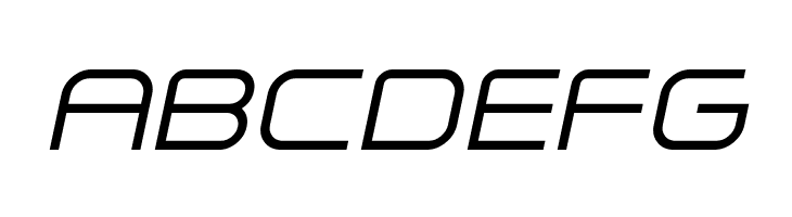 a "space Italic  Free Fonts Download