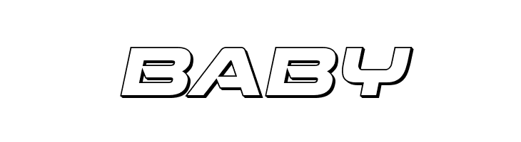 Beam Weapon 3D Italic  Free Fonts Download