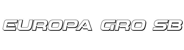 Beam Weapon 3D Italic  Free Fonts Download