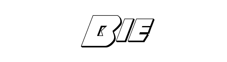 Thunderstrike 3D  Free Fonts Download