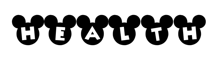Mickey Ears  Free Fonts Download