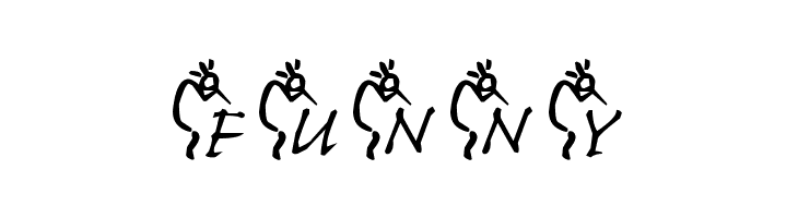 JLR Kokopelli 1  Free Fonts Download
