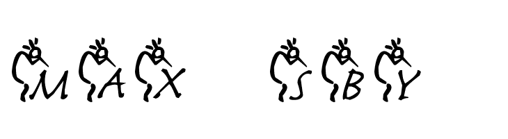 JLR Kokopelli 1  Free Fonts Download