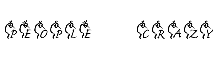 JLR Kokopelli 1  Free Fonts Download