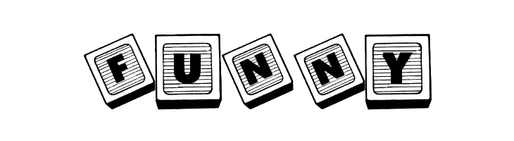 Blu's Blocks  Free Fonts Download