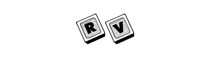 Blu's Blocks  Free Fonts Download