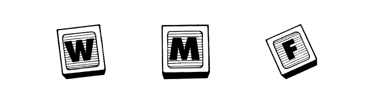 Blu's Blocks  Free Fonts Download