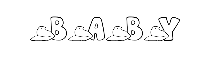 JLR Easter Peeps  Free Fonts Download