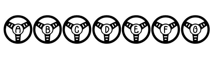 JLR Li'l Bit Drives  Free Fonts Download