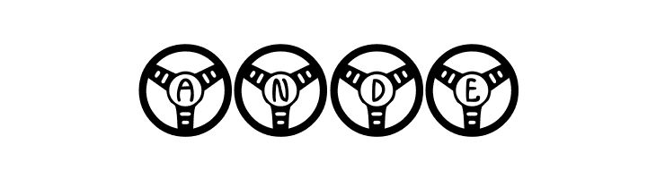 JLR Li'l Bit Drives  Free Fonts Download