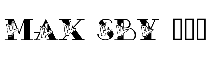 JLR ASL ILY  Free Fonts Download