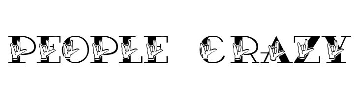JLR ASL ILY  Free Fonts Download