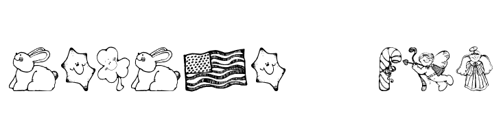 Blu's Holiday Dings  Free Fonts Download