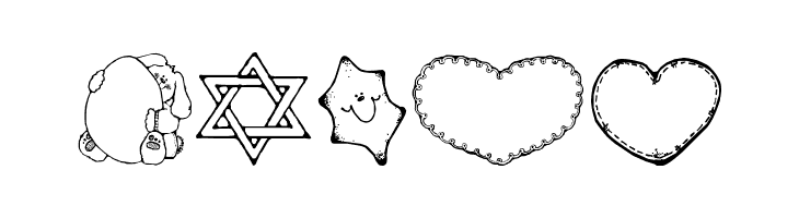 Blu's Holiday Dings  Free Fonts Download