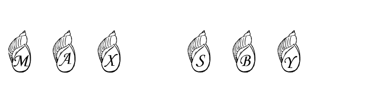 Jenna's Shells  Free Fonts Download