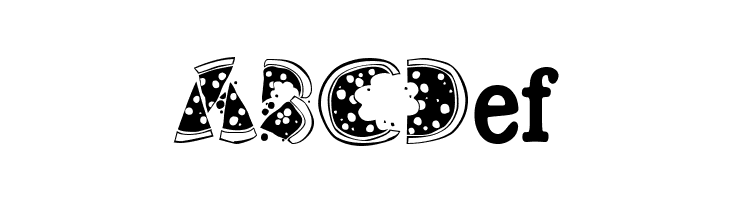 KAPizza  Free Fonts Download